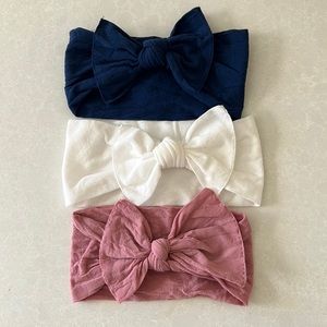 Baby bling authentic headbands. Barely used. Like new condition.